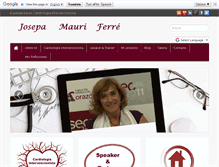 Tablet Screenshot of josepamauri.com